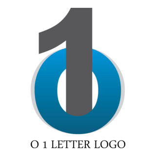 O1 Letter Logo PNG Vector