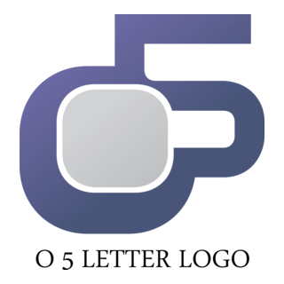 O5 Letter Logo PNG Vector