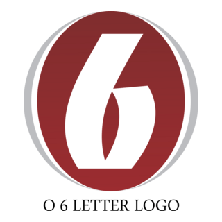 O6 Letter Logo PNG Vector
