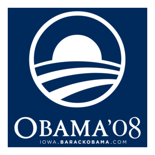 Obama 08 Logo PNG Vector