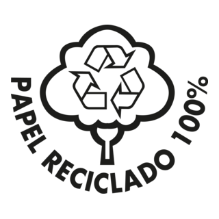 Papel Reciclado Logo PNG Vector