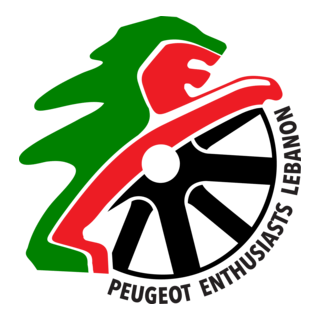 Peugeot Enthusiasts Lebanon Logo PNG Vector
