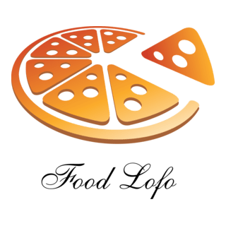 Pizza Food Logo PNG Vector