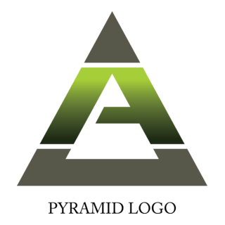 Pyramid Design Logo PNG Vector
