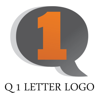 Q1 Letter Logo PNG Vector