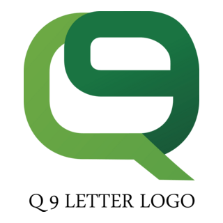 Q9 Letter Logo PNG Vector