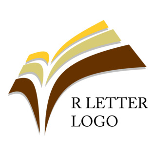 R Letter Logo PNG Vector