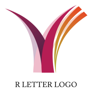 R Letter Logo PNG Vector