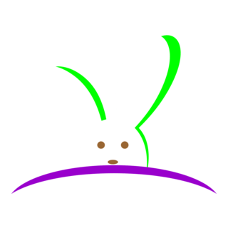 Rabbit Logo PNG Vector