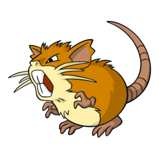 Raticate Logo PNG Vector