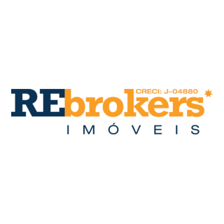Rebrokers Imobiliária Logo PNG Vector