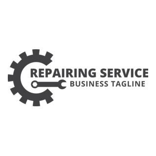 Repairing Service Logo PNG Vector