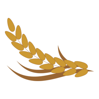 Rice Food Logo PNG Vector