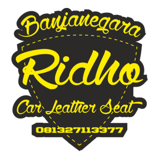 Ridho Car Leather Seat Logo PNG Vector