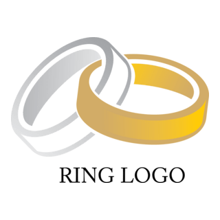 Ring Design Logo PNG Vector