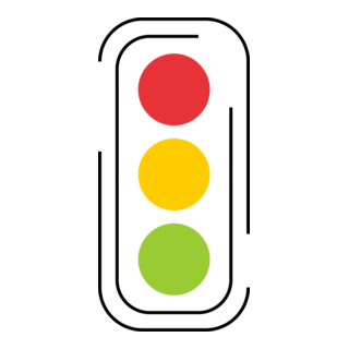 Road Signal Logo PNG Vector