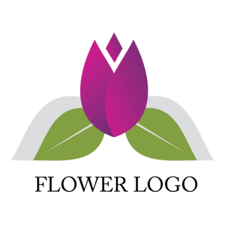 Rose Design Logo PNG Vector