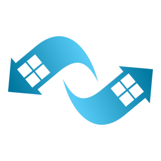 S Letter House Logo PNG Vector