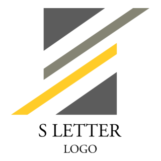 S Square Letter Logo PNG Vector