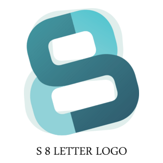 S8 Letter Logo PNG Vector