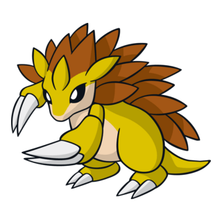 Sandslash Logo PNG Vector