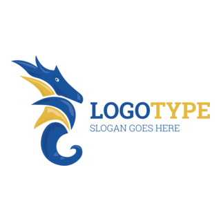 Seahorse Logo PNG Vector