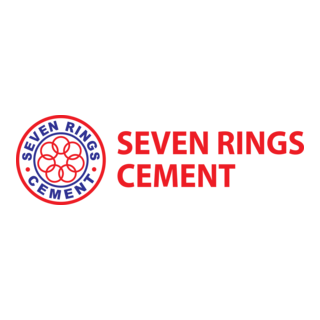 Seven Rings Cement Logo PNG Vector
