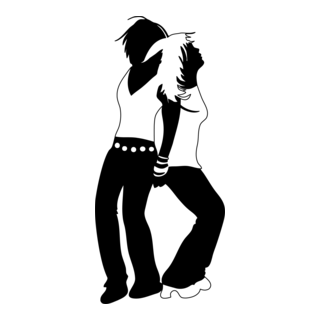 Silhouette Woman Logo PNG Vector