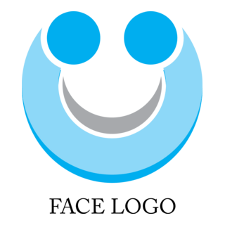 Smile Face Logo PNG Vector