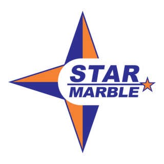 Star Marble Logo PNG Vector