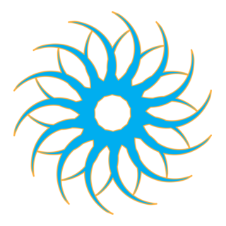 STAR SHAPE GRAPHICS Logo PNG Vector