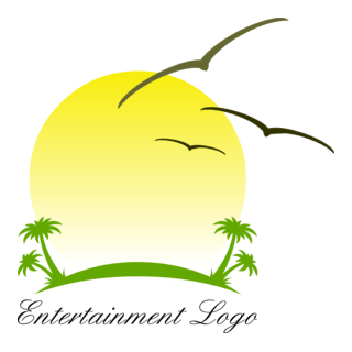Sun Bird Beach Entertainment Logo PNG Vector