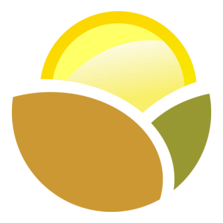Sun Green Logo PNG Vector
