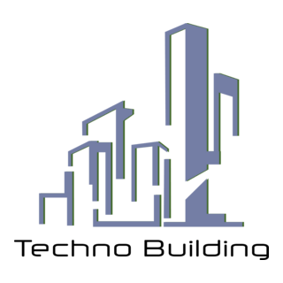 Techno Building Constructions Logo PNG Vector