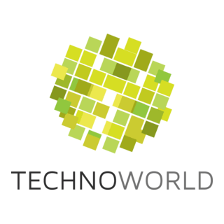 Techno World Logo PNG Vector