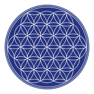 The flower of life Logo PNG Vector