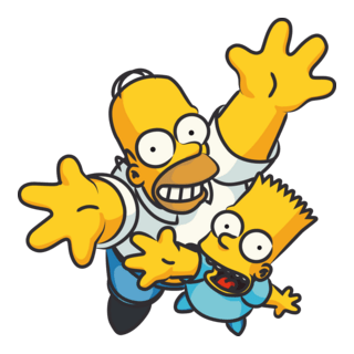 The Simpsons Homer Logo PNG Vector