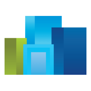 Three Buildings Logo PNG Vector