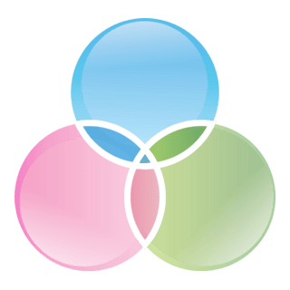 Three Circle Logo PNG Vector