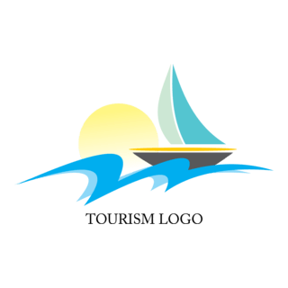 Tourism Design Logo PNG Vector