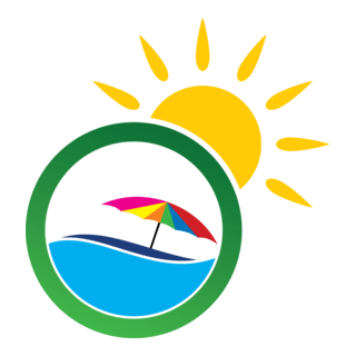 Tourism Entertainment Beach Logo PNG Vector