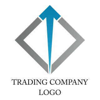 Trading Forex Arrow Logo PNG Vector