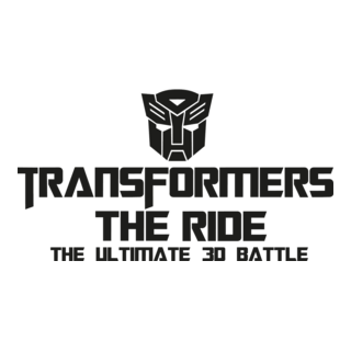 Transformers The Ride Logo PNG Vector