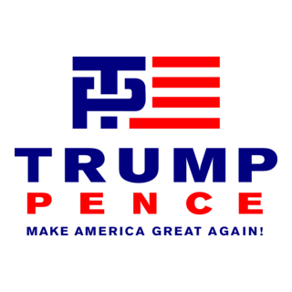 Trump Pence Logo PNG Vector