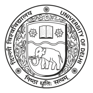University of Delhi Logo PNG Vector