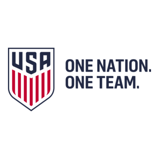 USA One Nation One Team Logo PNG Vector