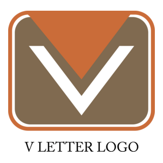 V Alphabet Idea Logo PNG Vector