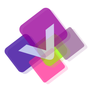 V Box Letter Logo PNG Vector