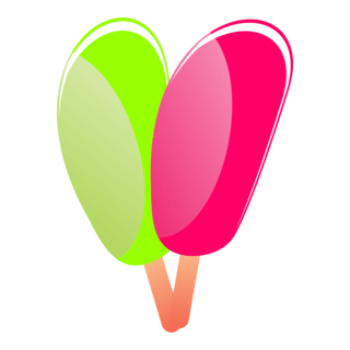 V Letter Ice Logo PNG Vector