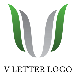 V Letter Logo PNG Vector